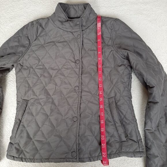 Diamond Patterned Padded Jacket Size S - Picture 8 of 10